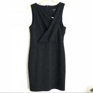 TOPSHOP NWT Textured sleeveless dress in black